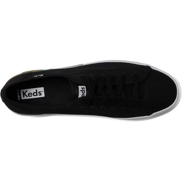 Keds Womens Triple Up Canvas SneakerBlack Block