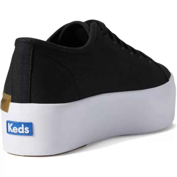 Keds Womens Triple Up Canvas SneakerBlack Block