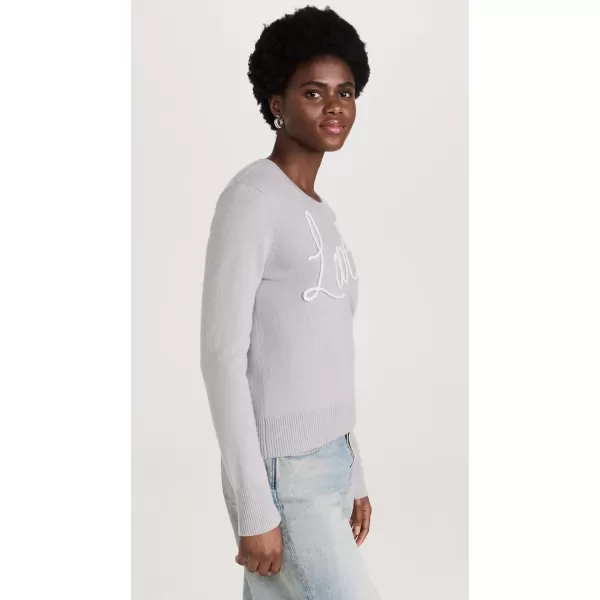 Kerri Rosenthal Womens Loved Cashmere Liz SweaterStardust