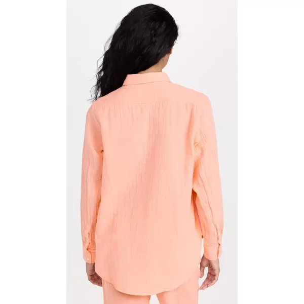 Kerri Rosenthal Womens The Mia Shirt GauzeNeon Glow