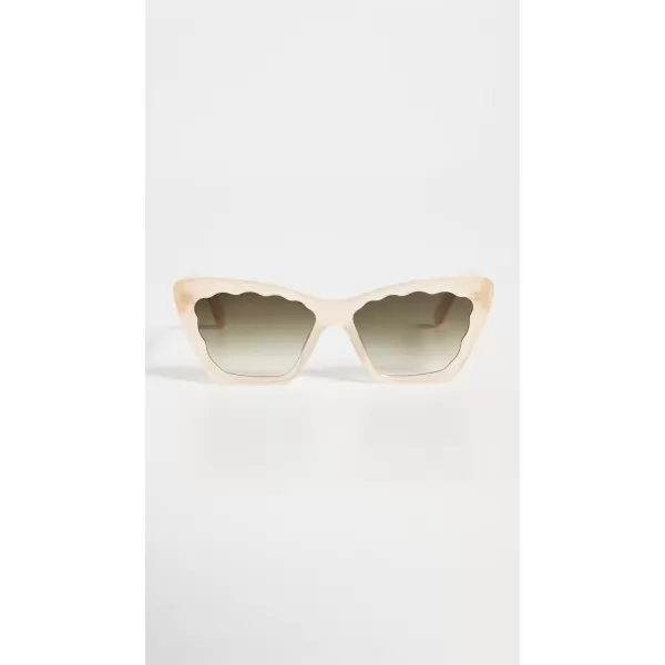 Krewe Womens Brigitte SunglassesOffwhite