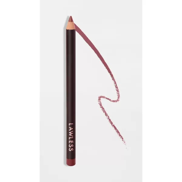 LAWLESS Womens Forget The Filler Definer Lip Liner True Love 004 oz 11 mLBurnished