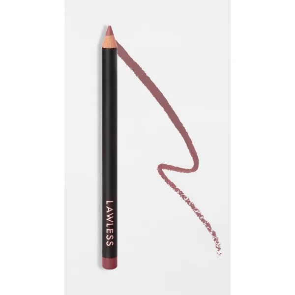 LAWLESS Womens Forget The Filler Definer Lip Liner True Love 004 oz 11 mLHoney Rose