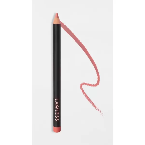 LAWLESS Womens Forget The Filler Definer Lip Liner True Love 004 oz 11 mLVelvet Peach