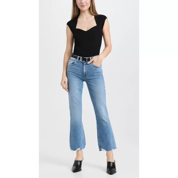 LE JEAN Womens Bella Crop Flare JeansBeach House