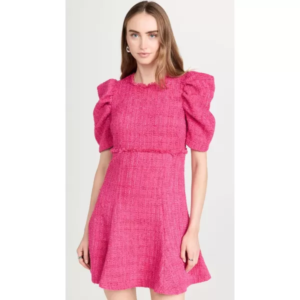 LIKELY Womens Tweed Alia DressFuschia