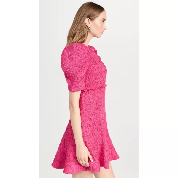 LIKELY Womens Tweed Alia DressFuschia