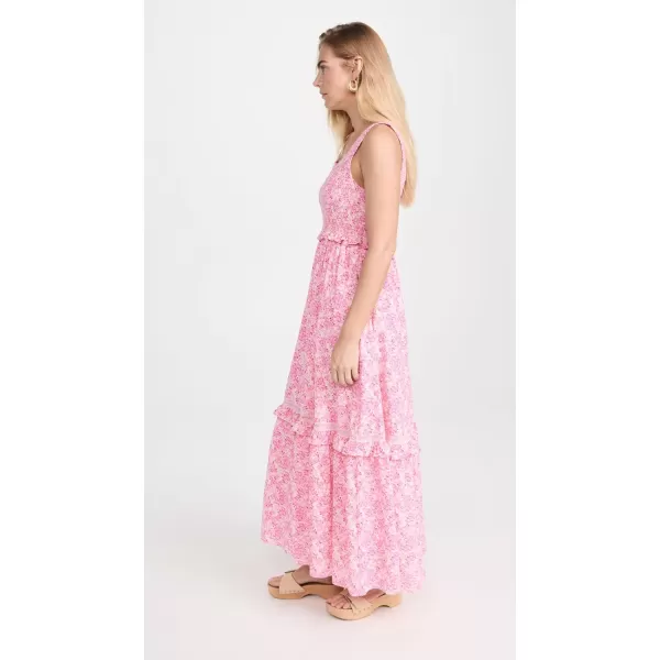 LOVESHACKFANCY Womens Brentlin DressPink Berry Fields