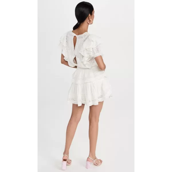 LOVESHACKFANCY Womens Stella DressAntique White