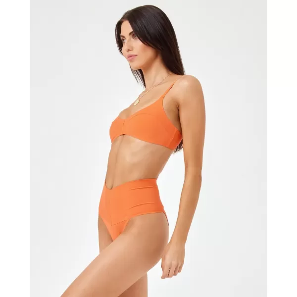 LSpace Womens ALEC Bikini TopTangerine