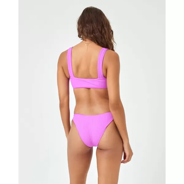 LSpace Womens Camacho Classic BottomsBright Fuchsia