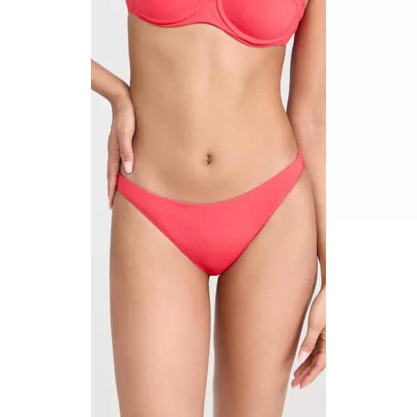 LSpace Womens Camacho Full Bikini BottomsHot Cherry