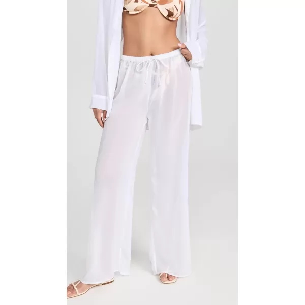 LSpace Womens Catalina PantsWhite