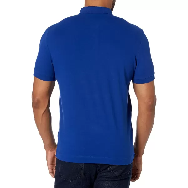 Lacoste Mens Short Sleeve Paris PoloPrussian Blue