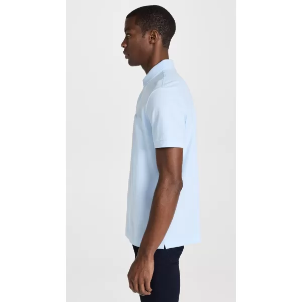 Lacoste Mens Short Sleeve Paris PoloRill Light Blue