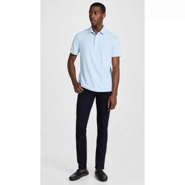 Lacoste Mens Short Sleeve Paris PoloRill Light Blue