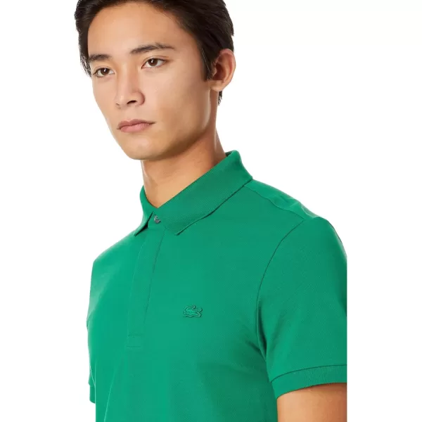 Lacoste Mens Short Sleeve Paris PoloRocket Green