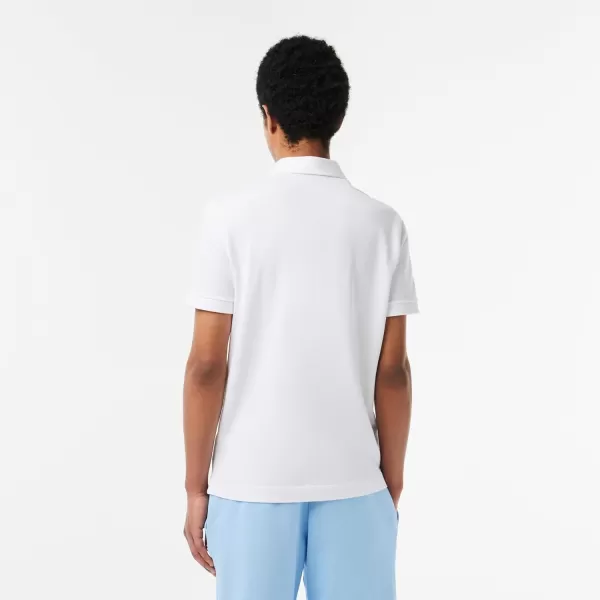 Lacoste Mens Short Sleeve Paris PoloWhite