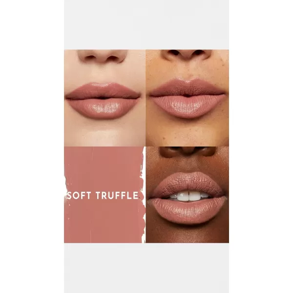 Lawless Forget the Filler LipPlumping LineSmoothing Satin Cream LipstickSoft Truffle