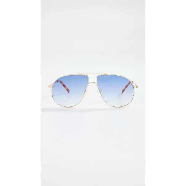 Le Specs Schmaltzy SunglassesBright Gold