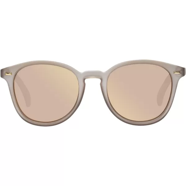 Le Specs Unisex Adults BANDWAGON SunglassesMatte Stone COPPER MIRROR