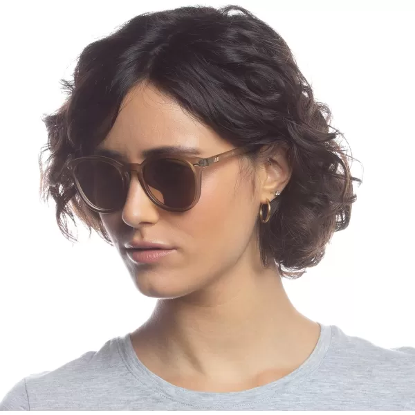 Le Specs Unisex Adults BANDWAGON SunglassesMatte Stone COPPER MIRROR