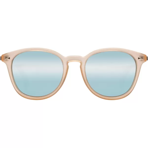 Le Specs Unisex Adults BANDWAGON SunglassesRaw Sugar ICE BLUE MIRROR