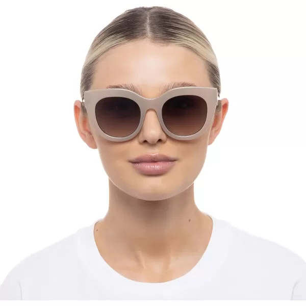 Le Specs Womens AIR HEART SunglassesOatmeal