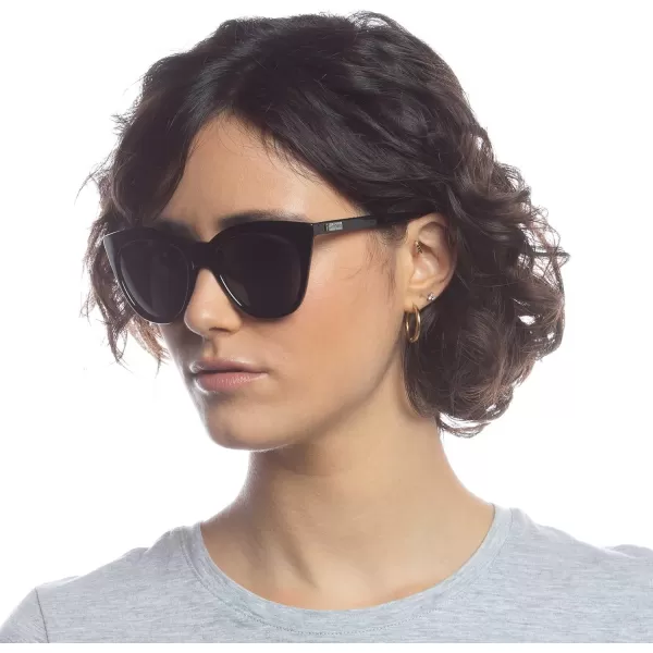 Le Specs Womens Half Moon Magic SunglassesBlack