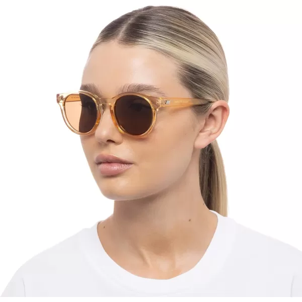 Le Specs Womens Hey Macarena Polarized SunglassesBlonde