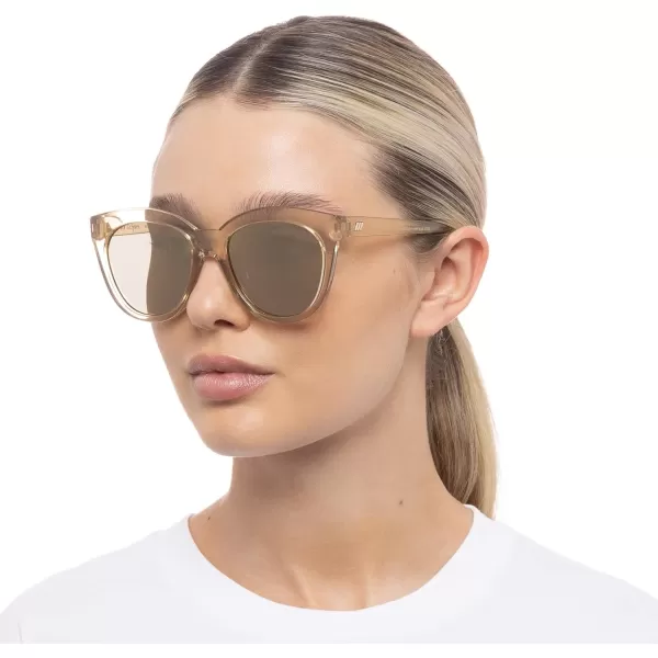 Le Specs Womens Resumption SunglassesBeige