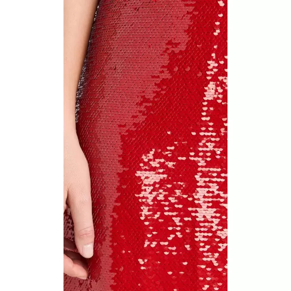 Le Superbe Womens Jolie SkirtLipstick Sequins Red