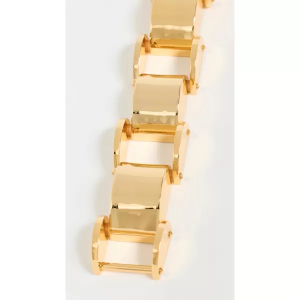 Lele Sadoughi Womens Scallop BraceletGold