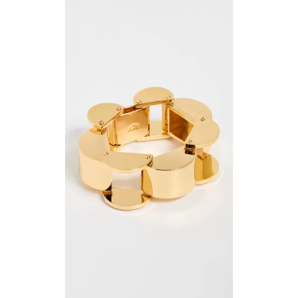 Lele Sadoughi Womens Scallop BraceletGold