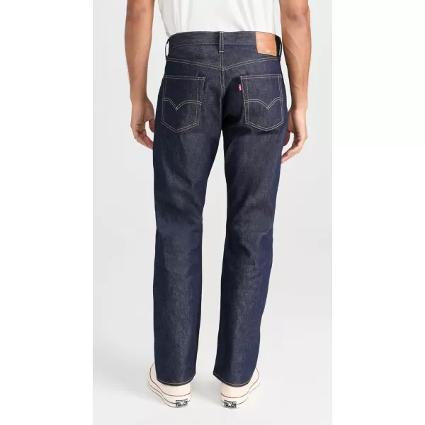 Levis Mens 501 Original JeansRainforest Rigid Selvedge