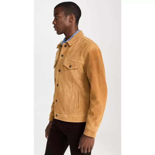 Levis Mens Highland Suede Trucker JacketHighland Suede