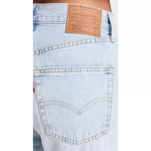 Levis Womens 501 90s Freehand Folk JeansSerious Sizzle