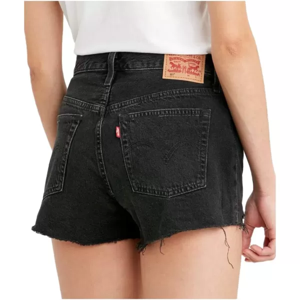 Levis Womens 501 Original Shorts Also Available in PlusStandard Lunar Black  Black