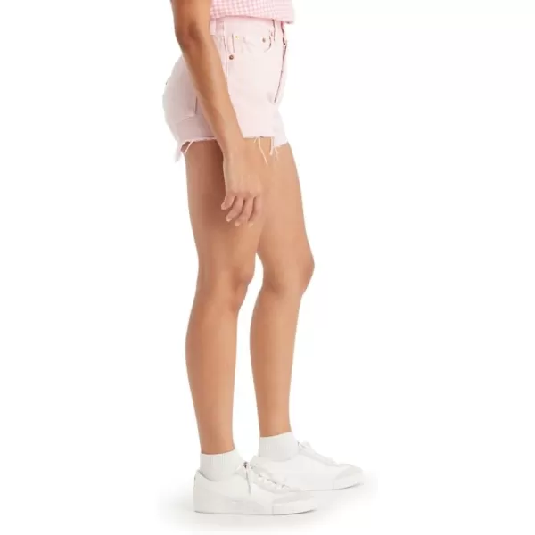 Levis Womens 501 Original Shorts Also Available in PlusStandard New Dusty Chalk Pink Short