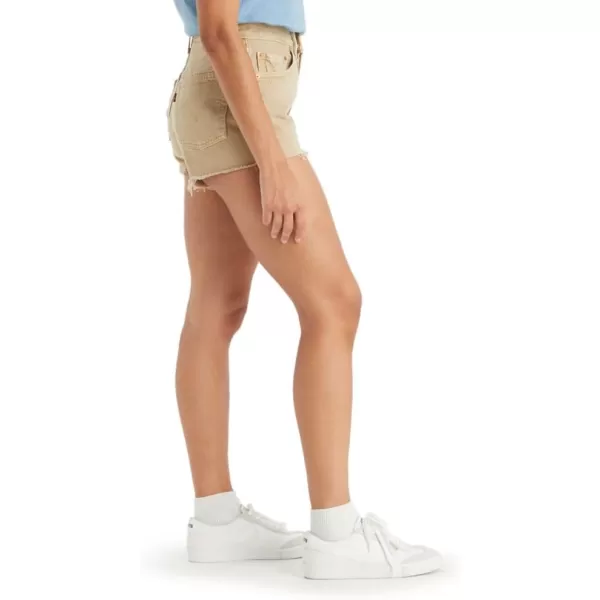 Levis Womens 501 Original Shorts Also Available in PlusStandard New Dusty Safari Short