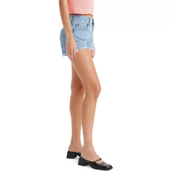 Levis Womens 501 Original Shorts Also Available in PlusStandard New Medium Indigo Pattern