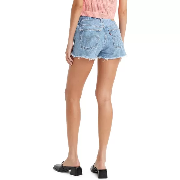 Levis Womens 501 Original Shorts Also Available in PlusStandard New Medium Indigo Pattern