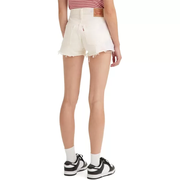 Levis Womens 501 Original Shorts Also Available in PlusStandard New White Tie Dye