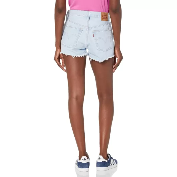 Levis Womens 501 Original Shorts Also Available in PlusStandard Ojai Lake  Light Indigo