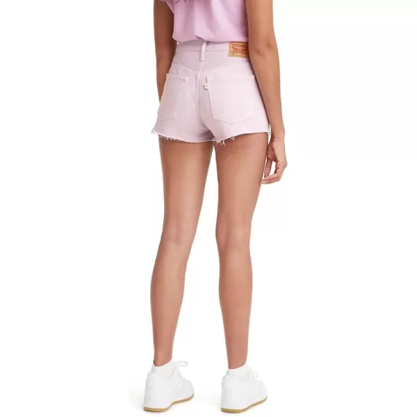 Levis Womens 501 Original Shorts Also Available in PlusStandard Washed Lilac  Natural