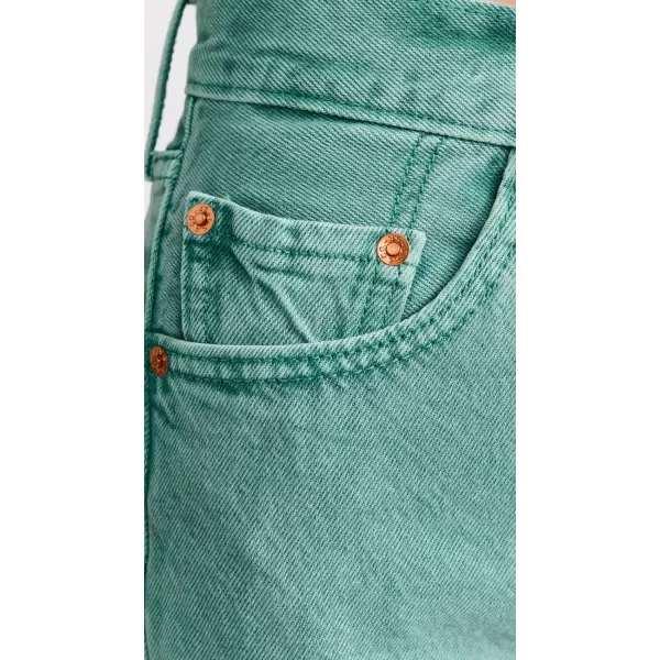 Levis Womens 501 Original ShortsDusty Beryl Green