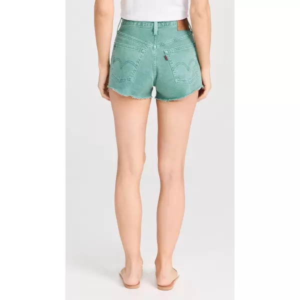 Levis Womens 501 Original ShortsDusty Beryl Green