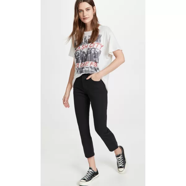 Levis Womens Premium 501 Crop JeansBlack Sprout