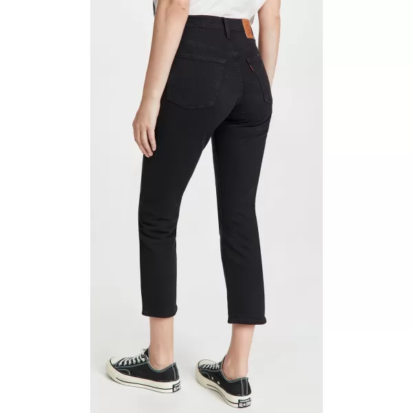 Levis Womens Premium 501 Crop JeansBlack Sprout