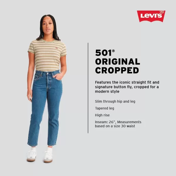 Levis Womens Premium 501 Crop JeansNew Face It